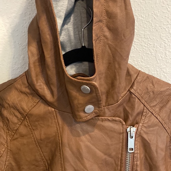 Garage traditional brown leather jacket - Picture 8 of 9
